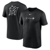Miami Marlins Nike Fashion Over Shoulder Logo Legend T-Shirt - MLB