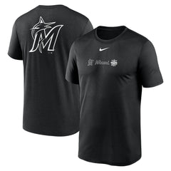 Miami Marlins Nike Fashion Over Shoulder Logo Legend T-Shirt - MLB