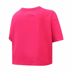 St. Louis Blues Pro Standard Women's Triple Pink Cropped Boxy T-Shirt - NHL