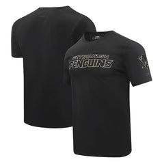 Pittsburgh Penguins Pro Standard Wordmark T-Shirt - Black - NHL