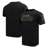 St. Louis Blues Pro Standard Wordmark T-Shirt - Black - NHL
