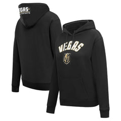 Vegas Golden Knights Pro Standard Women's Classic Chenille Pullover Hoodie - Black - NHL