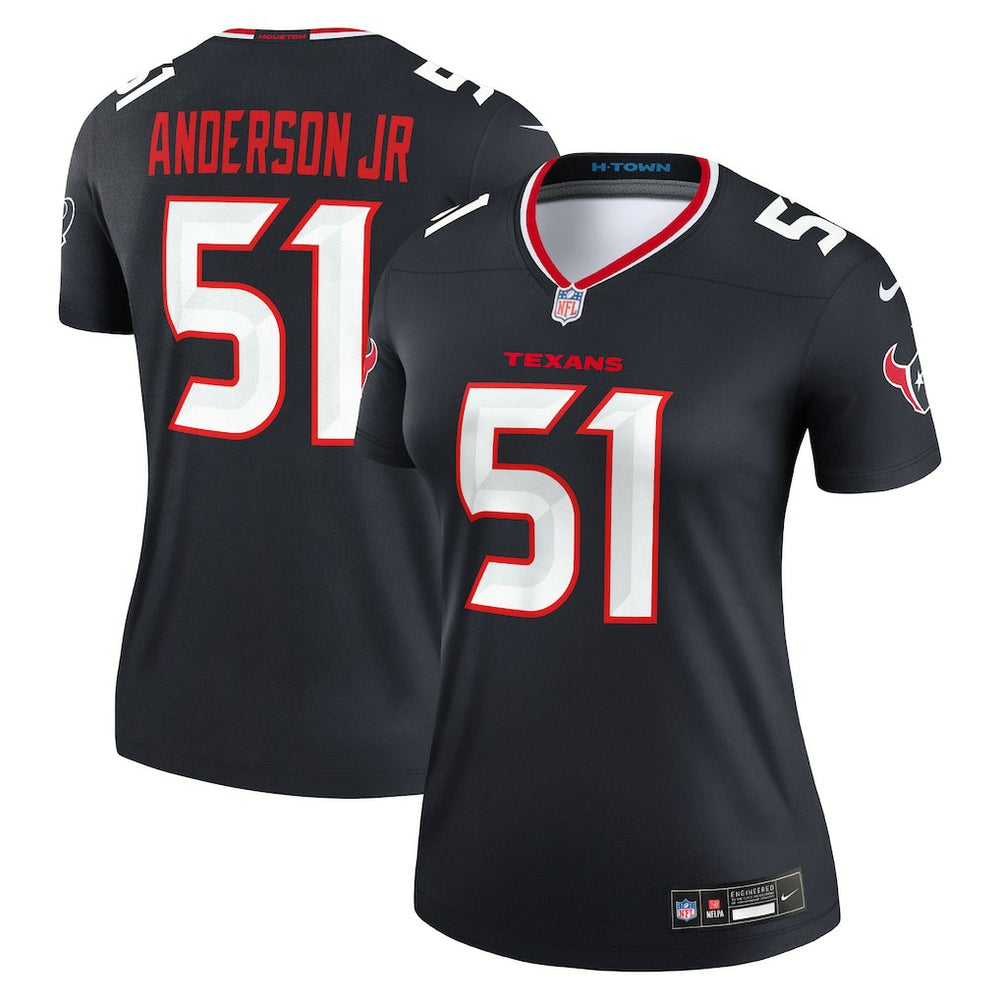 Will Anderson Jr. Houston Texans Women's Legend Player Performance Top Navy | Nike for Sale