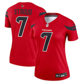 C.J. Stroud Houston Texans Women's Alternate Legend Player Performance Top Red | Nike for Sale