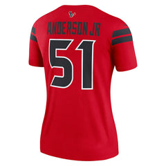 Will Anderson Jr. Houston Texans Women's Alternate Legend Player Performance Top Red | Nike for Sale