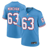 Mike Munchak Tennessee Titans Retired Player Alternate Game Jersey Light Blue | Nike for Sale