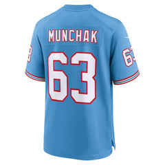 Mike Munchak Tennessee Titans Retired Player Alternate Game Jersey Light Blue | Nike for Sale