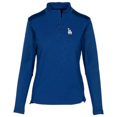 Los Angeles Dodgers Levelwear Women's Daybreak Insignia 2.0 Quarter-Zip Pullover Top - MLB