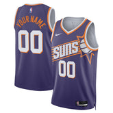 Phoenix Suns Unisex Swingman Custom Jersey Purple Icon Edition - NBA