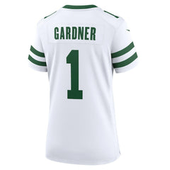 Ahmad Sauce Gardner New York Jets Women's Game Player Jersey Legacy White | Nike for Sale