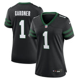 Ahmad Sauce Gardner New York Jets Women's Alternate Game Jersey Legacy Black | Nike for Sale
