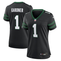 Ahmad Sauce Gardner New York Jets Women's Alternate Game Jersey Legacy Black | Nike for Sale