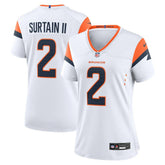 Patrick Surtain II Denver Broncos Women's Mile High Collection Game Jersey White | Nike for Sale