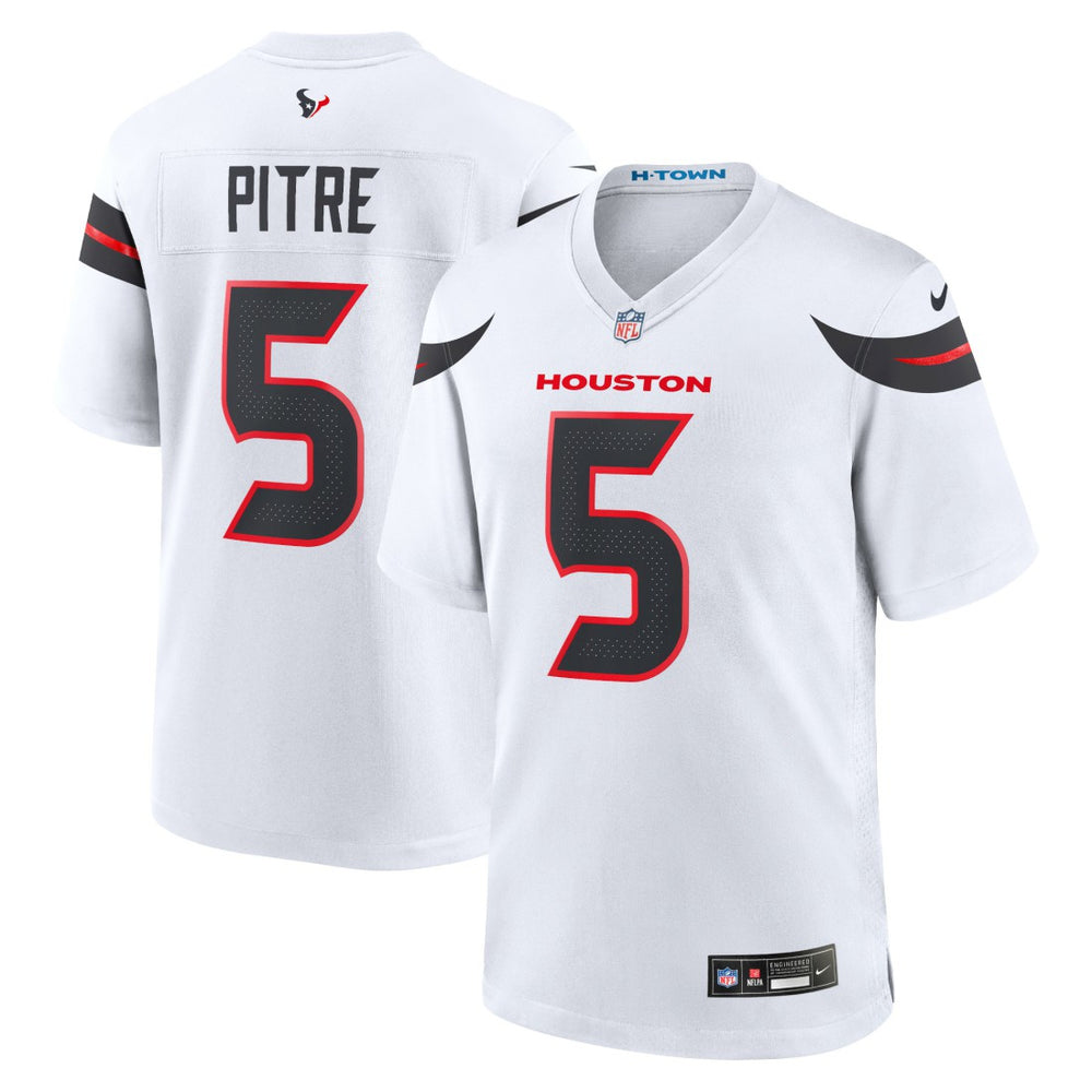 Jalen Pitre Houston Texans Game Jersey White | Nike for Sale