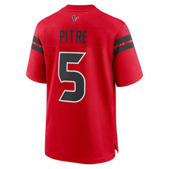 Jalen Pitre Houston Texans Alternate Game Jersey Red | Nike for Sale