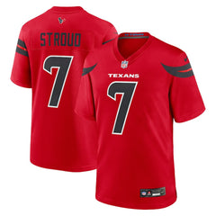 C.J. Stroud Houston Texans Alternate Game Jersey Red | Nike for Sale