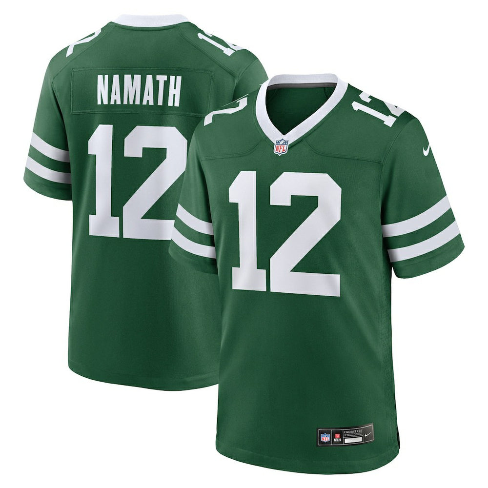 Joe Namath New York Jets Game Jersey Legacy Green | Nike for Sale