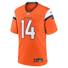 Courtland Sutton Denver Broncos Mile High Collection Game Jersey Orange | Nike for Sale