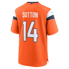 Courtland Sutton Denver Broncos Mile High Collection Game Jersey Orange | Nike for Sale