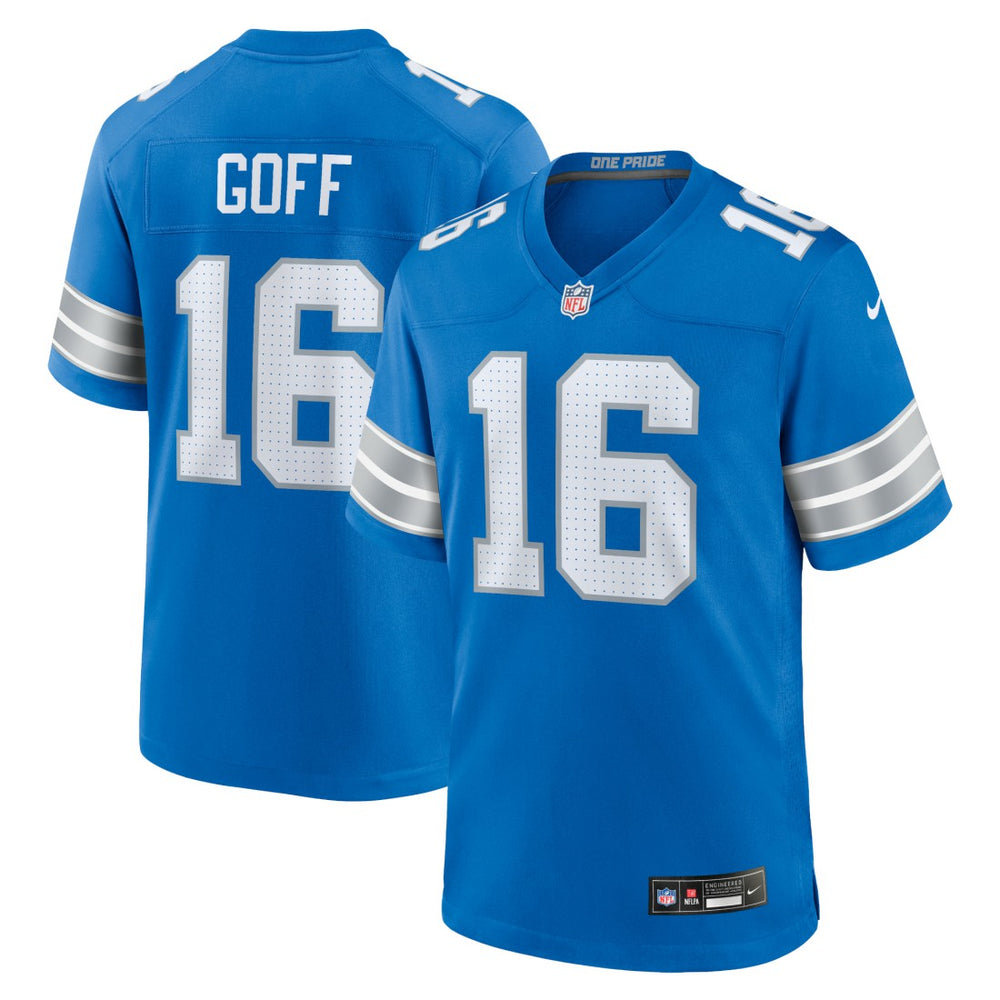 Jared Goff Detroit Lions Game Jersey Blue | Nike for Sale