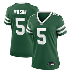 Garrett Wilson New York Jets Women's Game Jersey Legacy Green | Nike for Sale