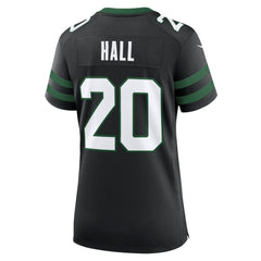 Breece Hall New York Jets Women's Alternate Game Jersey Legacy Black | Nike for Sale