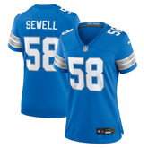 Penei Sewell Detroit Lions Women's Game Jersey Blue | Nike for Sale
