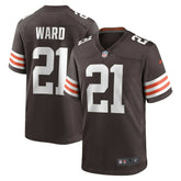 Denzel Ward Cleveland Browns Game Jersey Brown | Nike for Sale