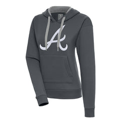 Atlanta Braves Antigua Women's Victory Pullover Hoodie - MLB