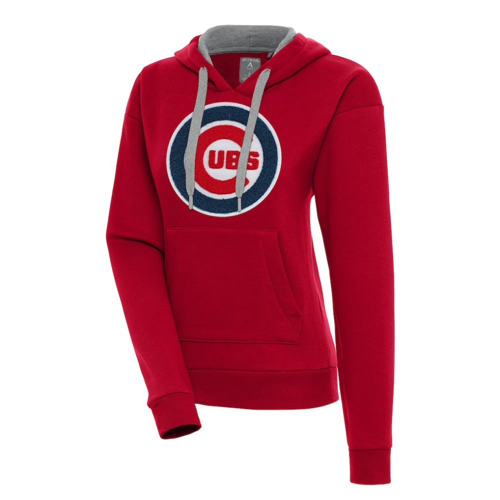 Chicago Cubs Antigua Women's Victory Pullover Hoodie - MLB