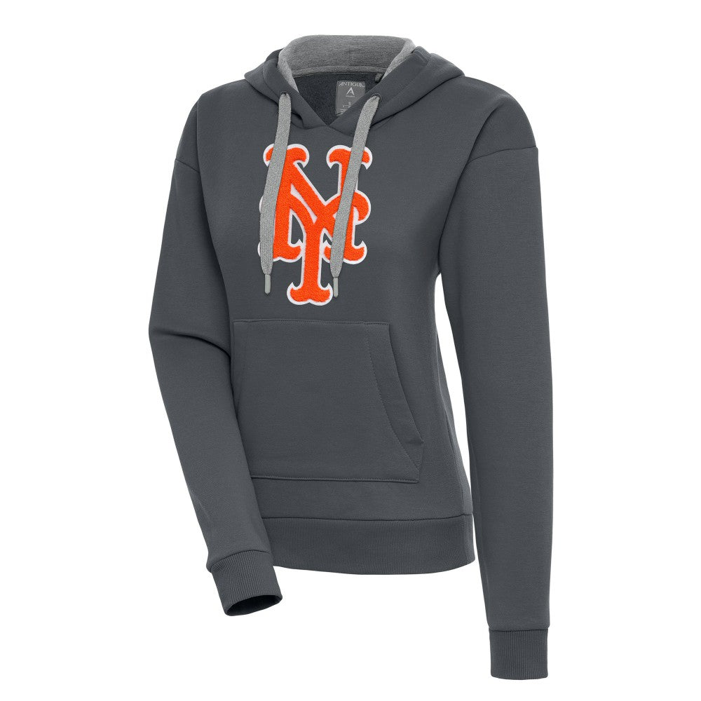 New York Mets Antigua Women's Victory Pullover Hoodie - MLB