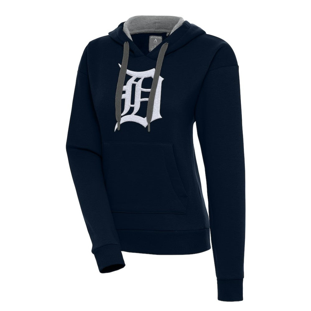 Detroit Tigers Antigua Women's Victory Pullover Hoodie - MLB