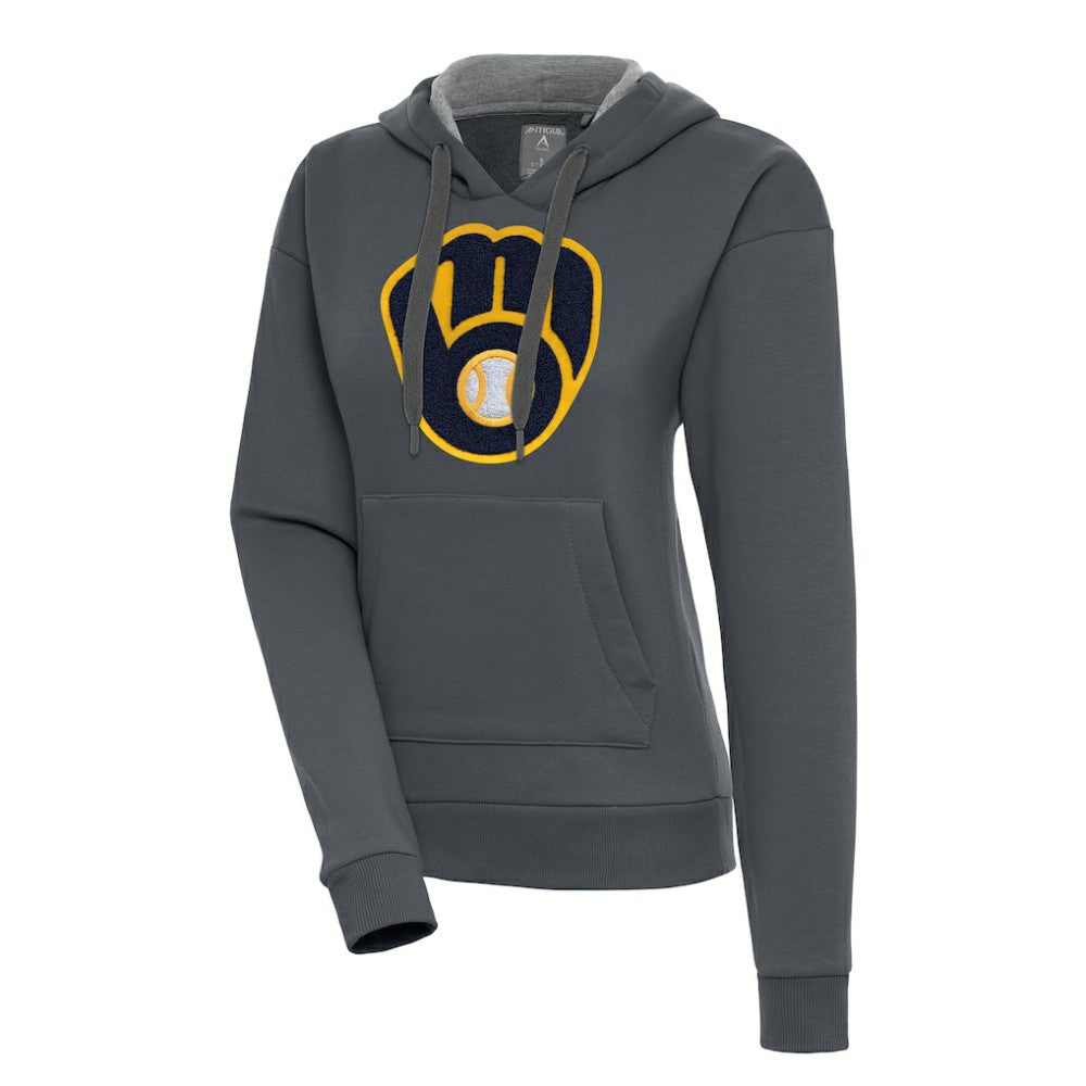 Milwaukee Brewers Antigua Women's Victory Pullover Hoodie - MLB