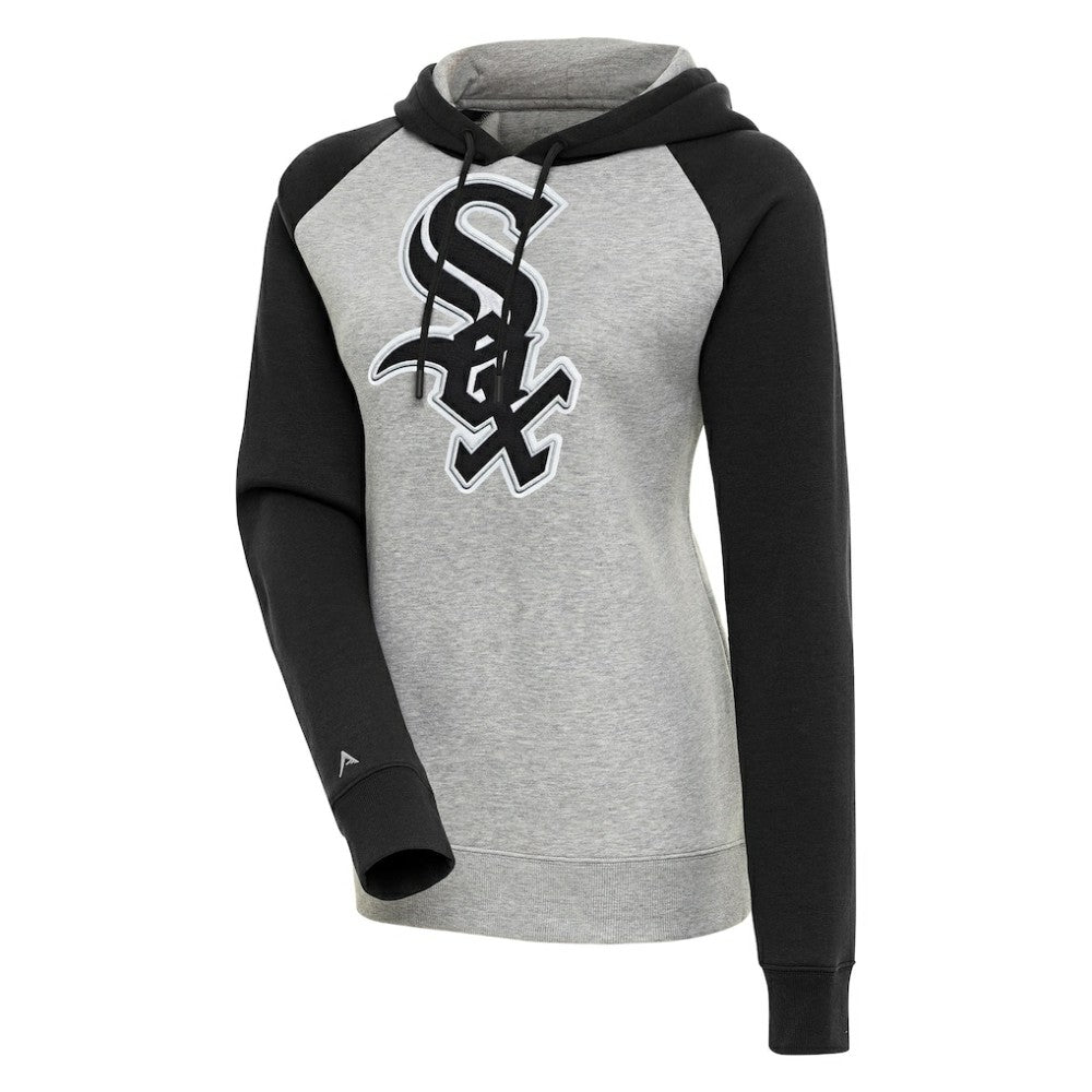 Chicago White Sox Antigua Women's Victory Raglan Sleeve Pullover Hoodie - MLB