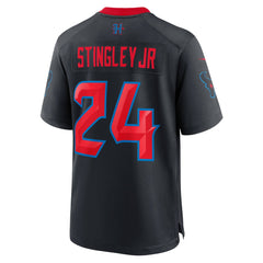 Derek Stingley Jr. Houston Texans 2nd Alternate Game Jersey Navy | Nike for Sale