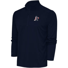 Athletics Antigua Patriotic Tribute Quarter-Zip Pullover Top - MLB