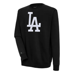 Los Angeles Dodgers Antigua Victory Crewneck Chenille Pullover Sweatshirt - MLB