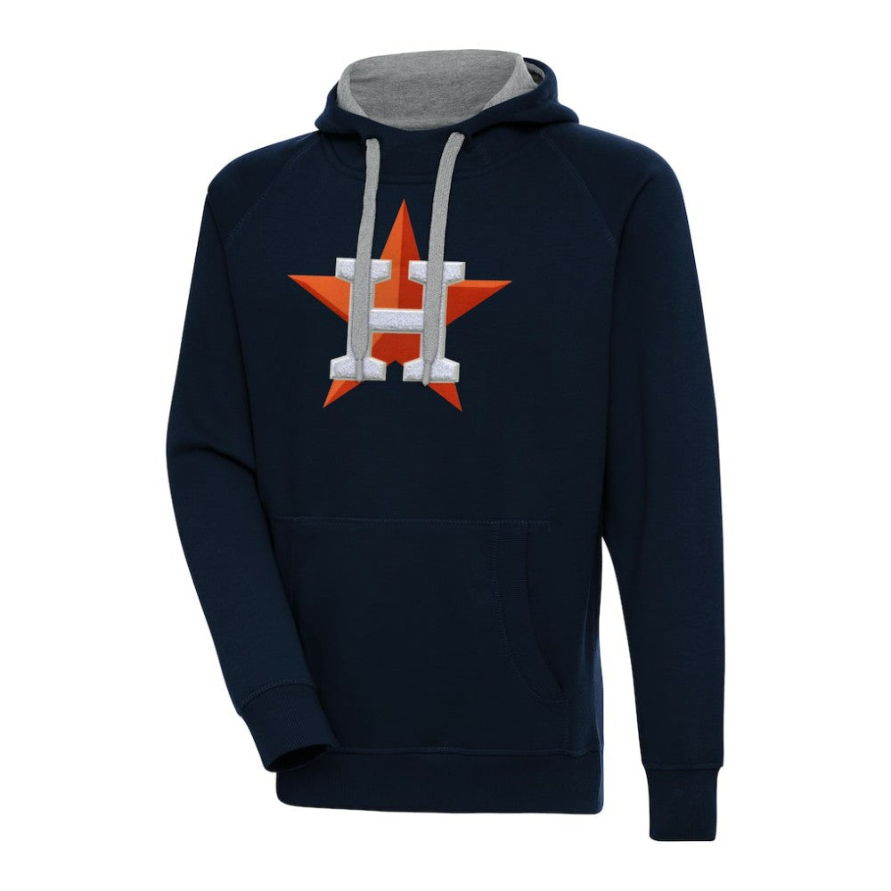 Houston Astros Antigua Victory Chenille Pullover Hoodie - MLB