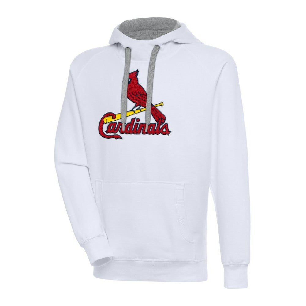 St. Louis Cardinals Antigua Victory Chenille Pullover Hoodie - MLB