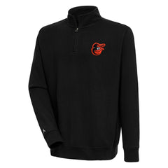 Baltimore Orioles Antigua Victory Quarter-Zip Pullover Top - MLB