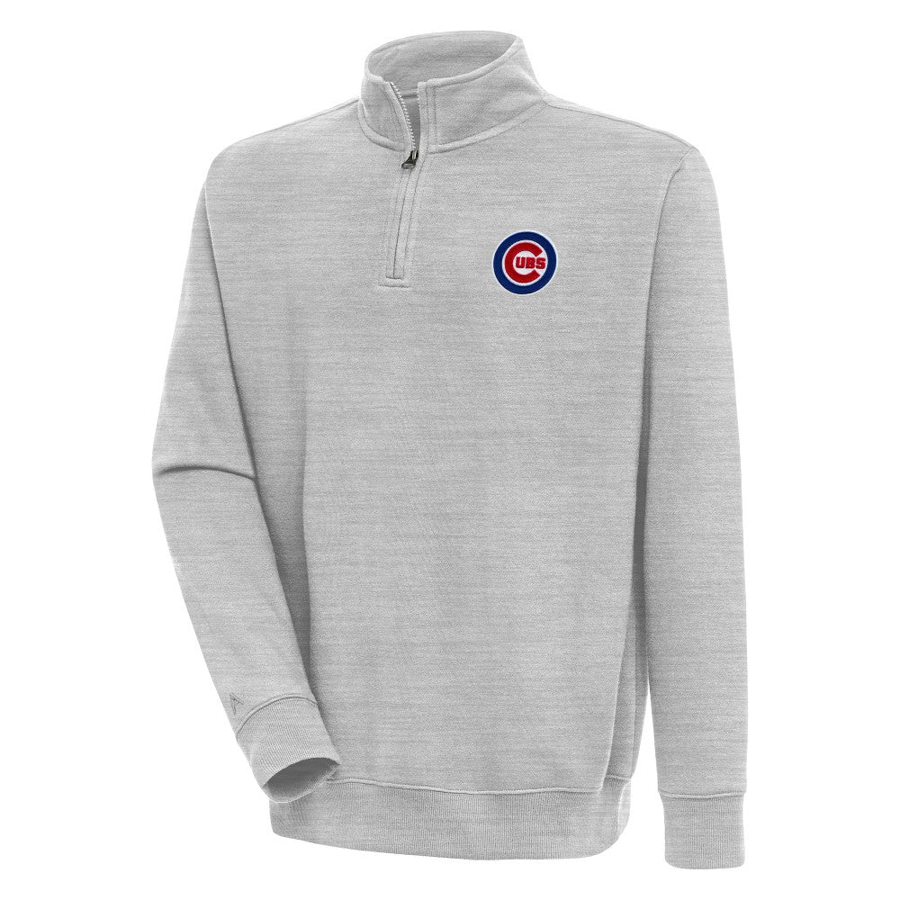 Chicago Cubs Antigua Victory Quarter-Zip Pullover Top - MLB