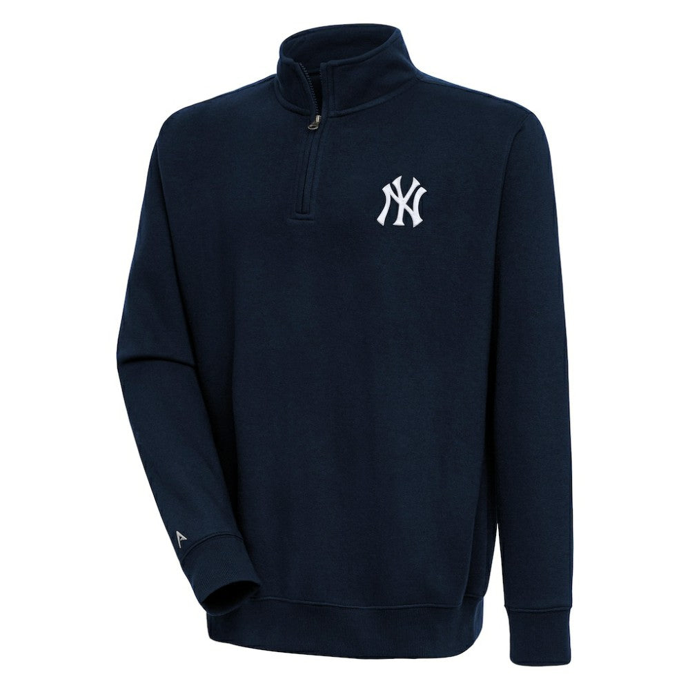 New York Yankees Antigua Victory Quarter-Zip Pullover Top - MLB