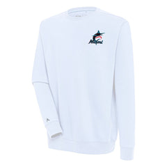 Miami Marlins Antigua Victory Pullover Sweatshirt - MLB
