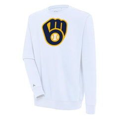 Milwaukee Brewers Antigua Victory Pullover Sweatshirt - MLB