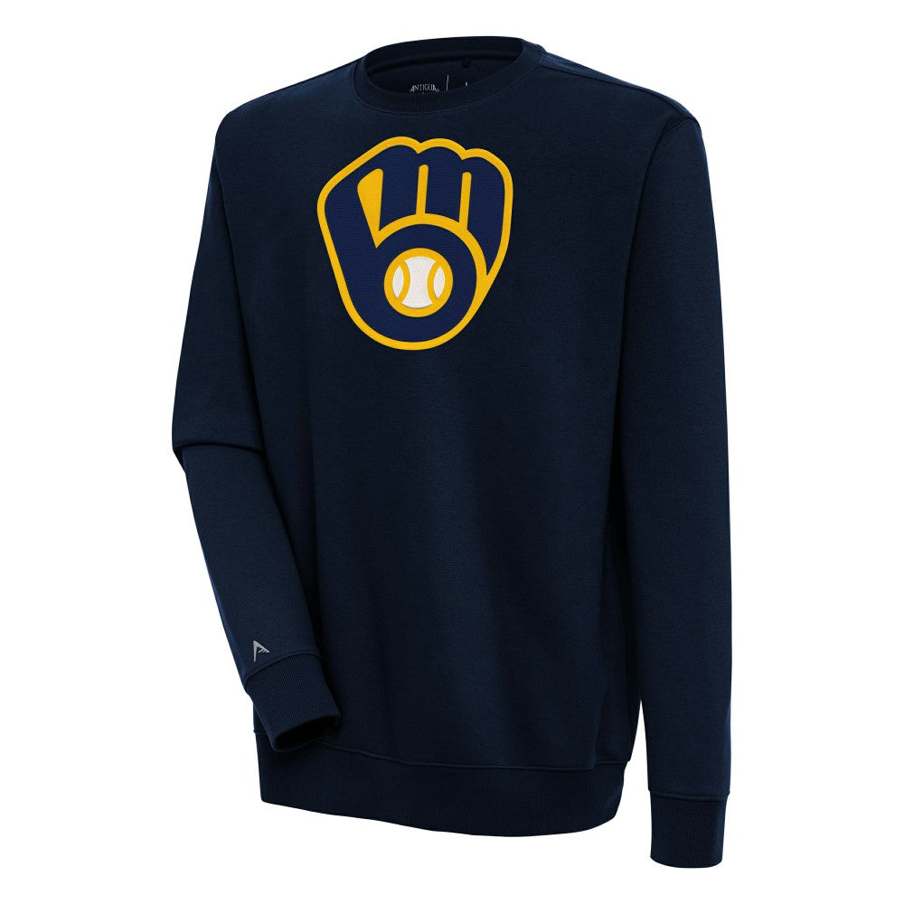 Milwaukee Brewers Antigua Victory Pullover Sweatshirt - MLB