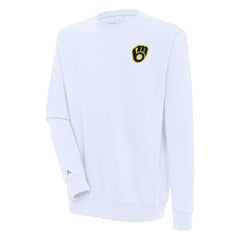 Milwaukee Brewers Antigua Victory Pullover Sweatshirt - MLB