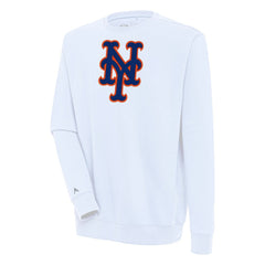 New York Mets Antigua Victory Pullover Sweatshirt - MLB