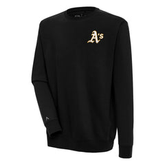 Athletics Antigua Victory Pullover Sweatshirt - MLB