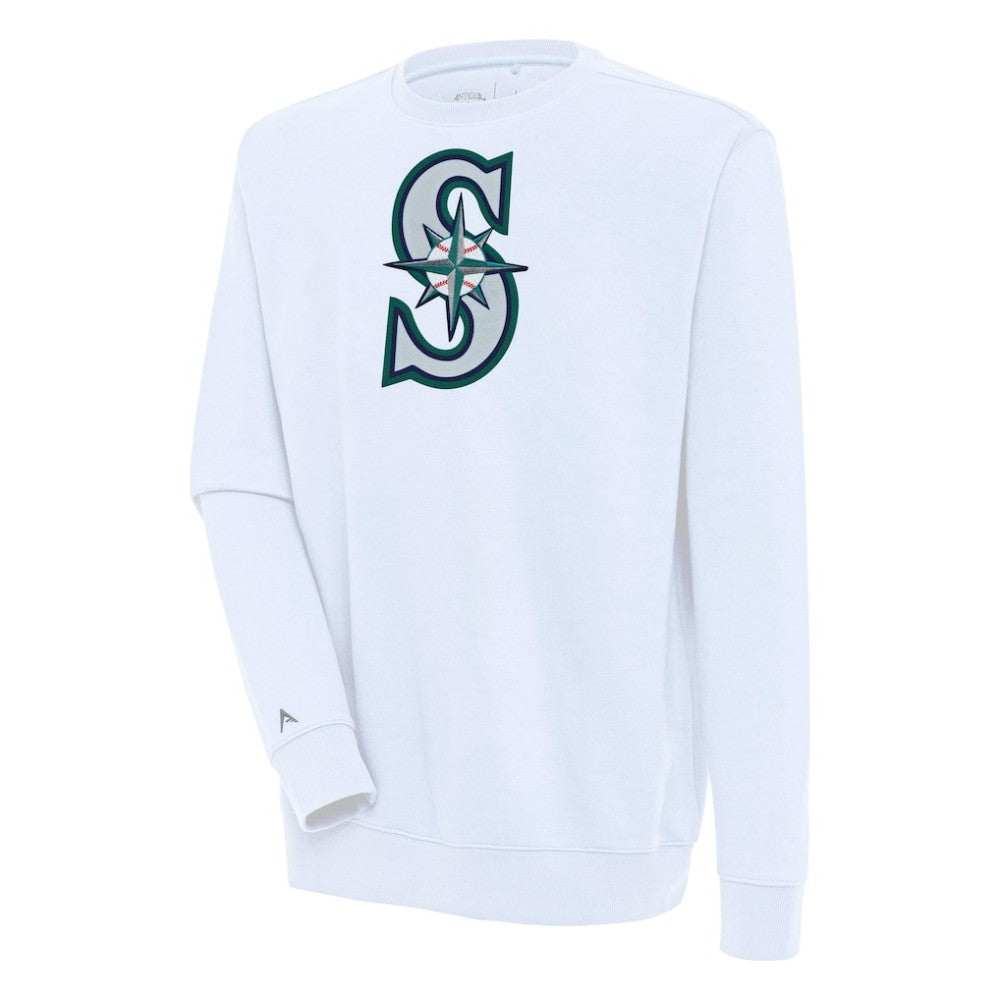 Seattle Mariners Antigua Victory Pullover Sweatshirt - MLB