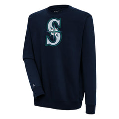 Seattle Mariners Antigua Victory Pullover Sweatshirt - MLB